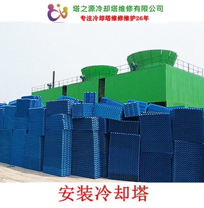 专业安装冷却塔-专业粘填料(图5)